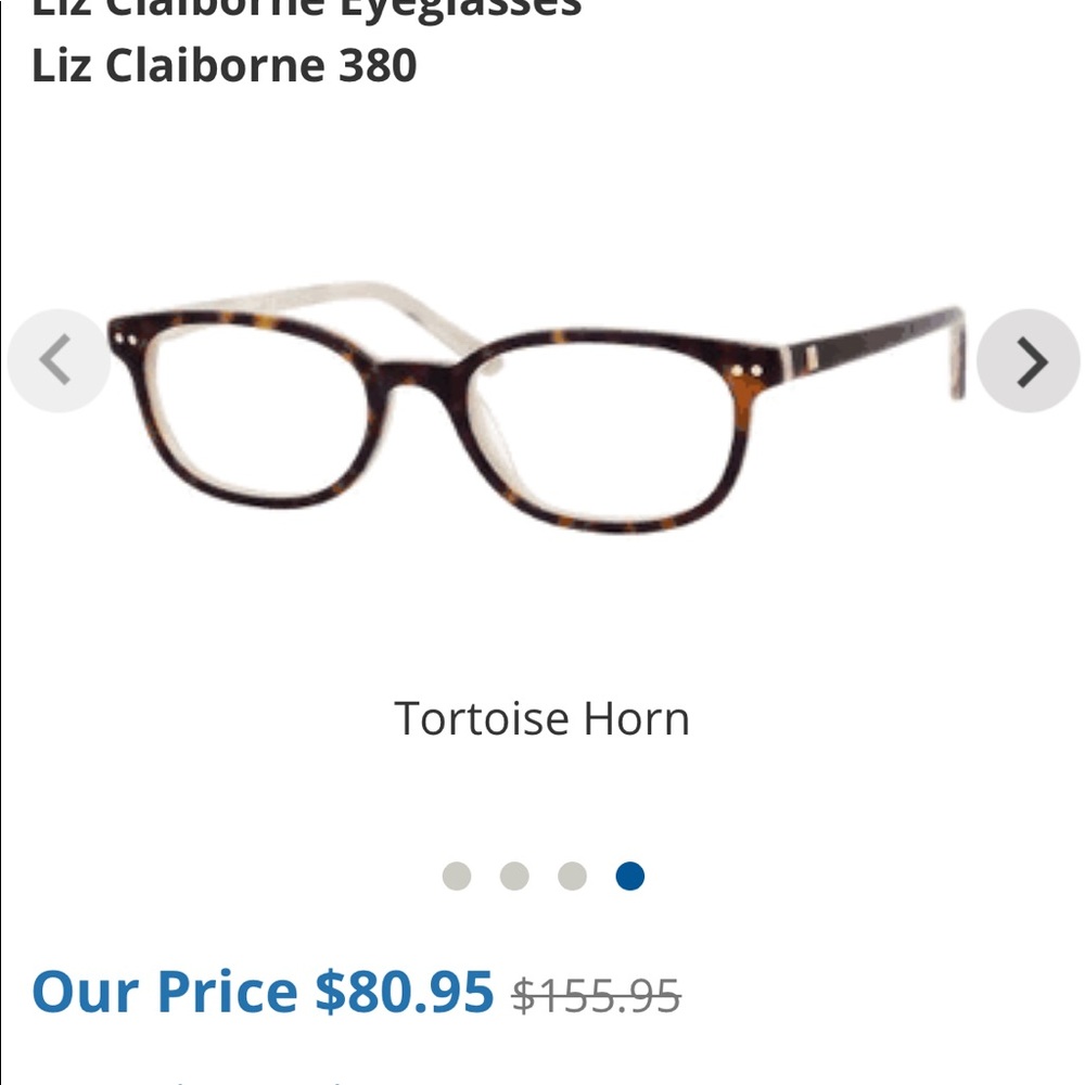 Liz Claiborne prescription eyeglasses